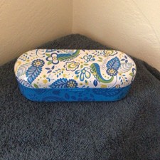 Brighton Sunglasses/Glasses Case - Retro Metal Tin Design