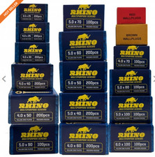 RHINO SCREWS Multi-Purpose Chipboard Yellow Screws - Trade Pack