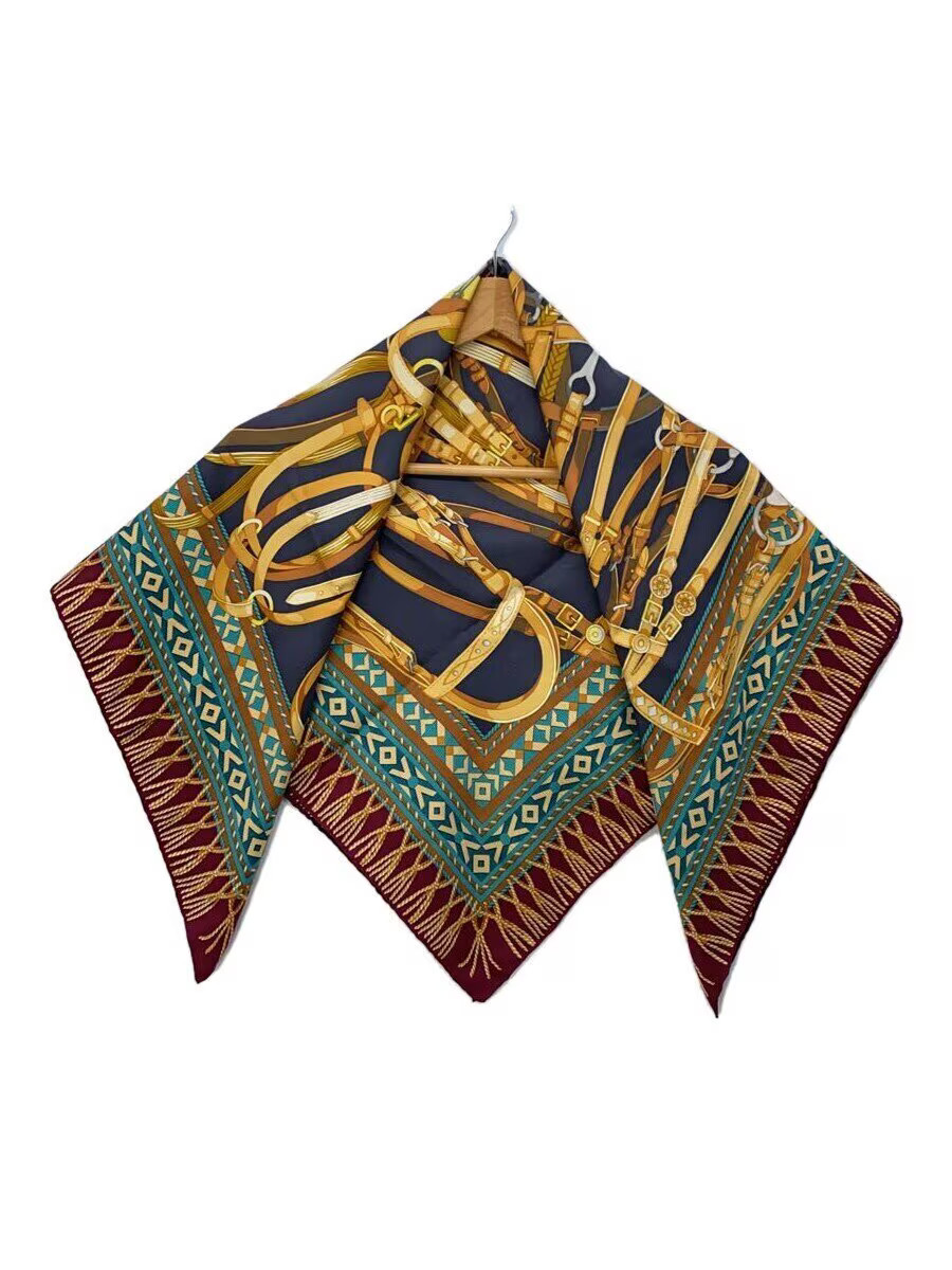 GUCCI BRD All-Over Print Silk Scarf with Belt Pattern for Women-image