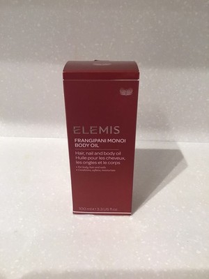 Elemis Frangipani Monoi Body Oil Hair Nail And Body Oil - 100 ml / 3.3 oz - NIB