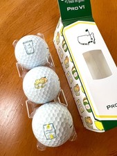 Augusta Masters Concessions Logo- 1 Sleeve Titleist PROV1 Golf Balls 3 balls
