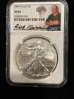 2007 S American Silver Eagle Rick Harrison NGC MS 69  035