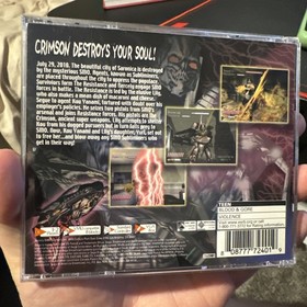 Death Crimson OX - Sega Dreamcast - CIB - EXCELLENT - *FREE S/H*