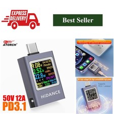ATORCH HDC-085C DC Digital Power Meter 50V 12A 600W Tester