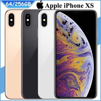 Neu Apple iPhone XS -64GB/256GB Smartphone Handys Ohne Vertrag Simlock SIMFREE