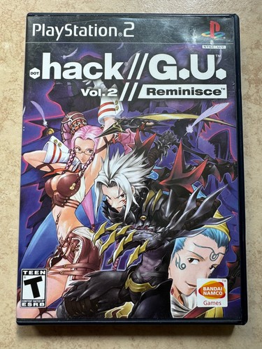 .hack G.U. Vol. 2 Reminisce (Sony PlayStation 2, 2007) Complete Tested CIB PS2 - Picture 2 of 9