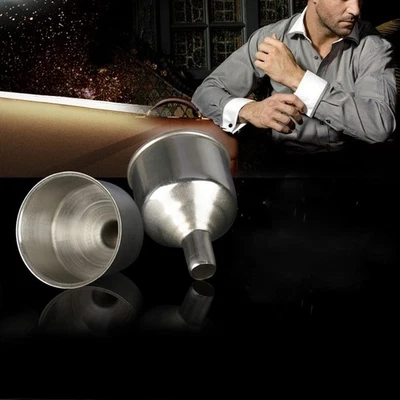 6 Pcs Wide Mouth Funnel Kitchen Stainless Steel for Filling Bottles - Image 1 of 4