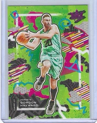 2020-21 Panini Court Kings Pink 63/99 Gordon Hayward Charlotte Hornets
