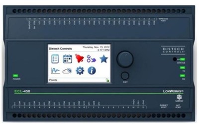 Distech CDIL-453X-00 ECL-453 LonWorks Programmable Controller LCD, 12UI 8DO 4UO