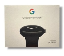 Google Pixel Watch 41mm Matte Black Obsidian Band GA03119-US New