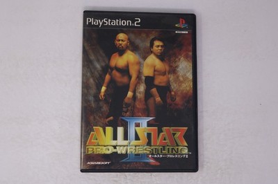 All Star Pro-Wrestling II PlayStation 2 PS2 NTSC-J Japan JPN(Region Locked)