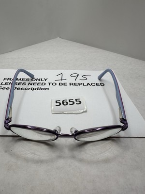 Authentic RAY-BAN JUNIOR JR RB 1028 4010 PURPLE EYEGLASSES FRAMES 46-15-125