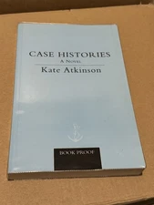 Case Histories - Jackson Brodie - Kate Atkinson Signed Uncorrected Proof Book