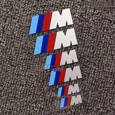 12pcs Fits For Bmw M Series Brake Caliper High Temperature Car Decal Stickers