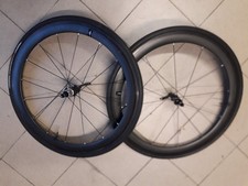  Coppia di ruote in carbonio FIR 50mm X Tubolare