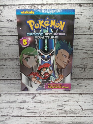 Pokémon Diamond and Pearl Adventure Vol. 1-5 Book English Manga Set PB Vizkids - Picture 18 of 20