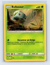 ~ESP~ SPAGNOLO Bulbasaur 1/18 Detective Pikachu Carta Pokemon (g7)