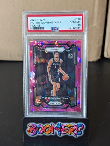 Victor Wembanyama 2023 Panini Prizm Victor Wembanyama #136 Pink