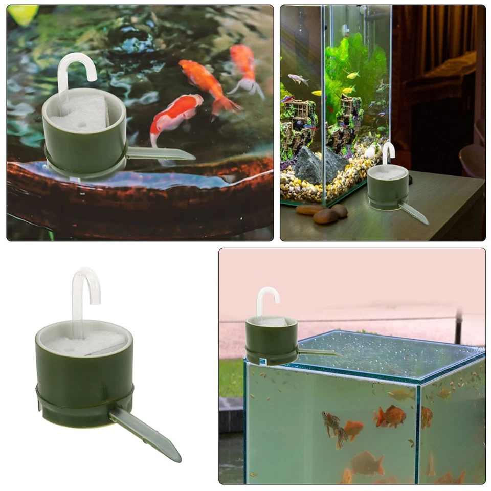 Aquarium Wasserfall Filterpumpe Schildkrötenpanzer Wasserfalldekoration - Bild 2 von 4