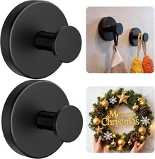Suction Cup Hooks, No-Drill Waterproof Removable Shower Hooks for Inside Shower,