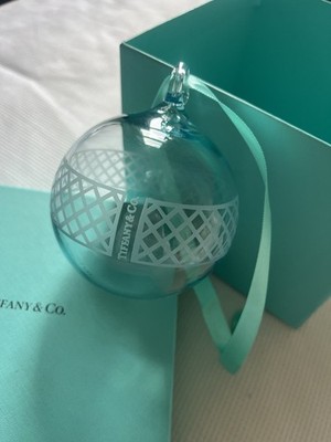 Tiffany & Co Christbaumkugel aus Glas