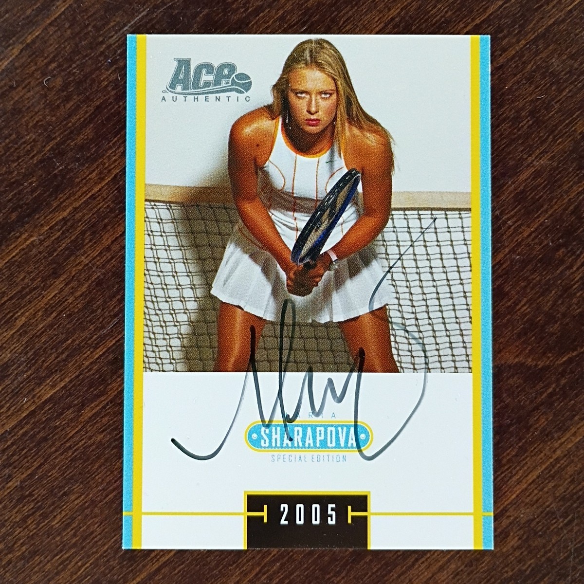2005 Ace Authentic Maria Sharapova Signature AUTO #MS-1 | eBay