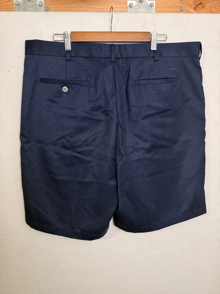 PANTALONES CORTOS DE GOLF PING para hombre talla 40 azul Foto 2 de 3