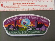 Boy Scout Lancaster Lebanon Council JSP 1989 National Jamboree 1933PP