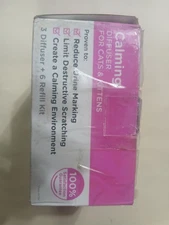 Comfort Zone MultiCat Calming Diffuser Kit, 6 Cat Pheromone Refills 3 Diffusers