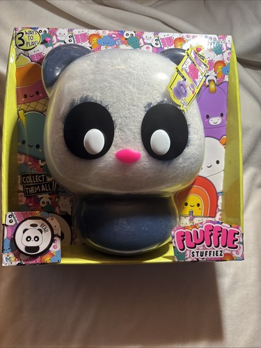 Fluffie Stuffiez Panda Bear New Large Pull And Reveal And Stuff - Bild 1 von 10