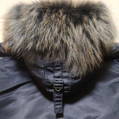 Buzz Rickson's William Gibson N-3B Slender Black Parka Jacket Size