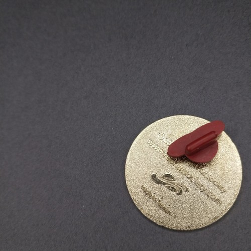 Supporting Member Red Hat Society Lapel Hat Jacket Pin - Picture 2 of 2