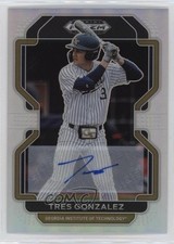 2022 Panini Prizm Draft Picks Silver Prizm Auto Tres Gonzalez #PDP140 Auto 0u66