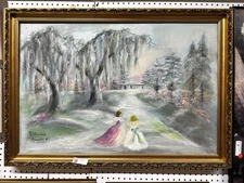 Framed Painting By Alice Cranslon Fenner In 1981
