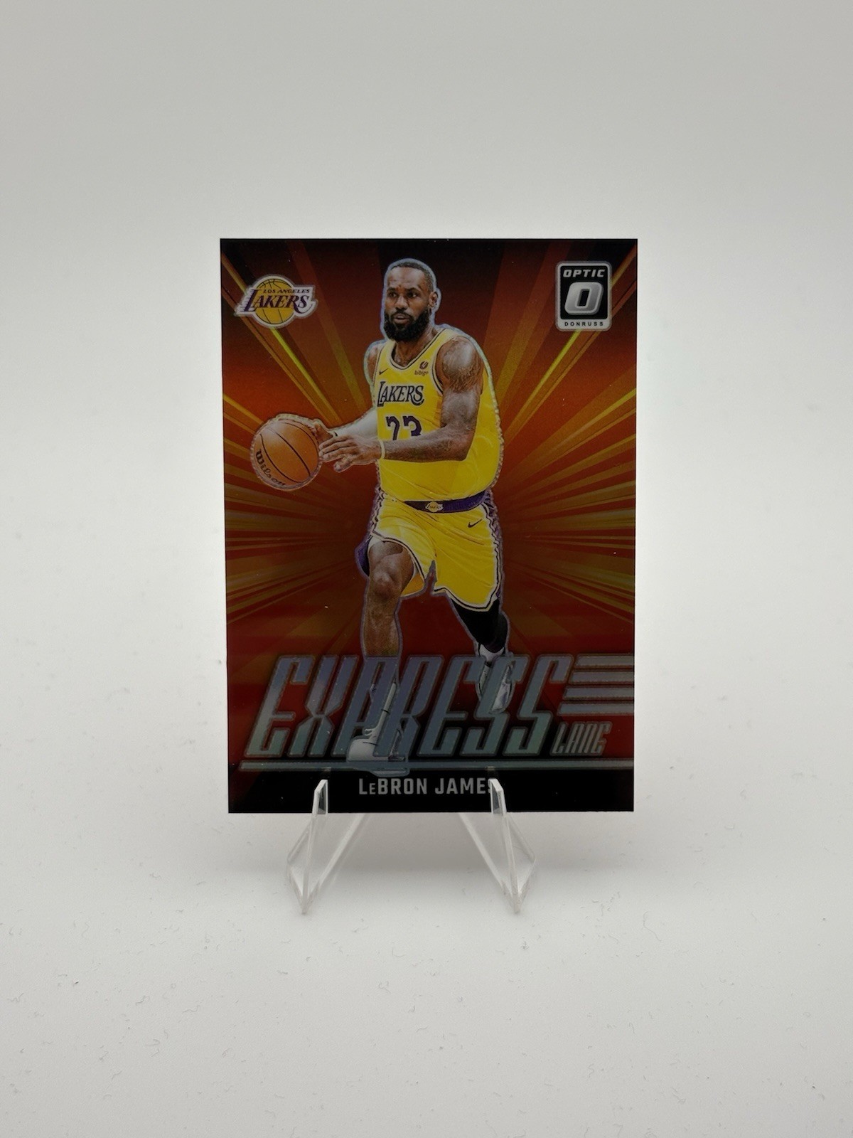2024-25 Donruss Optic - Express Lane #2 Lebron James Prizm