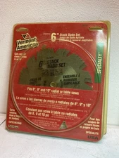 Vermont American Circular Saw Blades 6" Stacked Steel Dado Set (26741) FS