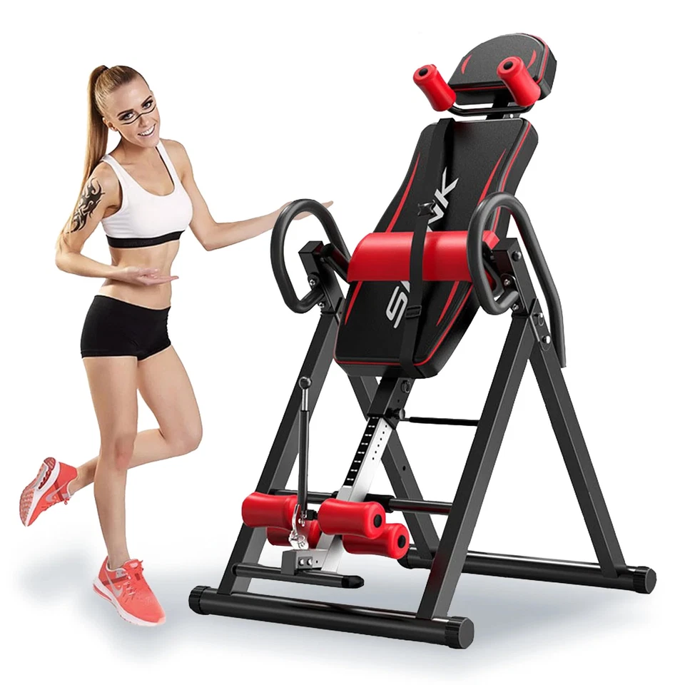Fitness Master Inversion Gravity Table Stretcher Back Inverter Foldable Home Gym - image 3 of 4