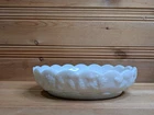 Vintage Westmoreland Paneled Grape milk glass nut dish or relish dish