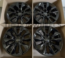 20 Chevy Tahoe Suburban Silverado Wheels Factory Oem Rims 4