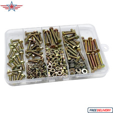 330pcs Metric Bolt Assortment Sets, M4 Nuts and Bolts Assortment Kit, Metric Bol