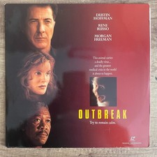 Outbreak LaserDisc 1995 Thriller Widescreen Edition Warner Bros