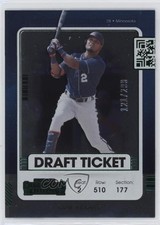 2021 Panini Contenders Draft Ticket Green 121/299 Luis Arraez #10 pi4