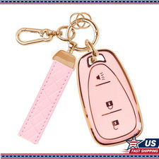Tpu 3-button Key Fob Cover Chevy Spark Traverse Equinox 2016 2017 2018 2019 2020