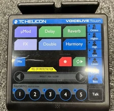 TC Helicon VoiceLive Touch Vocal Effects Processor w/AC Adapter Tested Working
