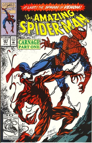 Amazing Spider-Man, The #361 VF/NM; Marvel | Carnage 1st Print - we combine ship