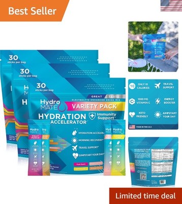 Hydration Packets Low Sugar 90 Count