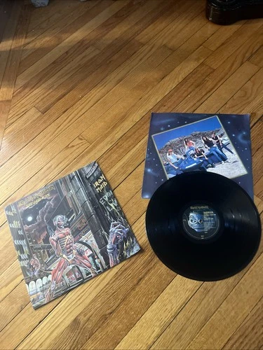 IRON MAIDEN ~Somewhere In Time Vinyl LP Record Album 1986 Capitol SJ-12524