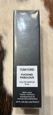 Tom Ford F*cking Fabulous EDP Spray Refillable Atomizer, 0.33oz/10mL, Sealed