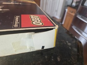 Lego 483 Alpha-1 Rocket Base Classic Space w/Box & Instructions INCOMPLETE