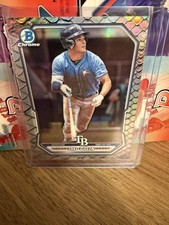 2026 Bowman Chrome Theo Gillen #BCP-20 Reptilian Refractor Tampa Bay Rays